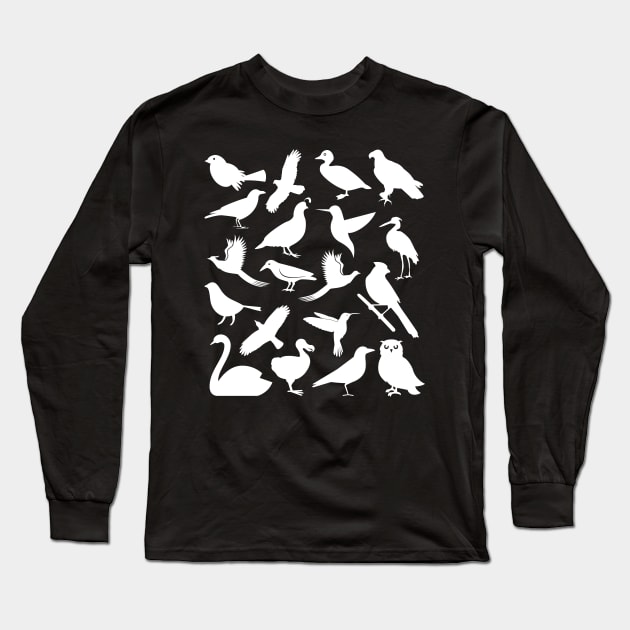 Birding Design | Bird Watching Long Sleeve T-Shirt by MeatMan